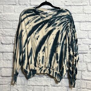 young fabulous & broke tie-dye crewneck sweater | size XS